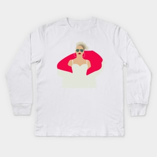 Beautiful Trauma Kids Long Sleeve T-Shirt